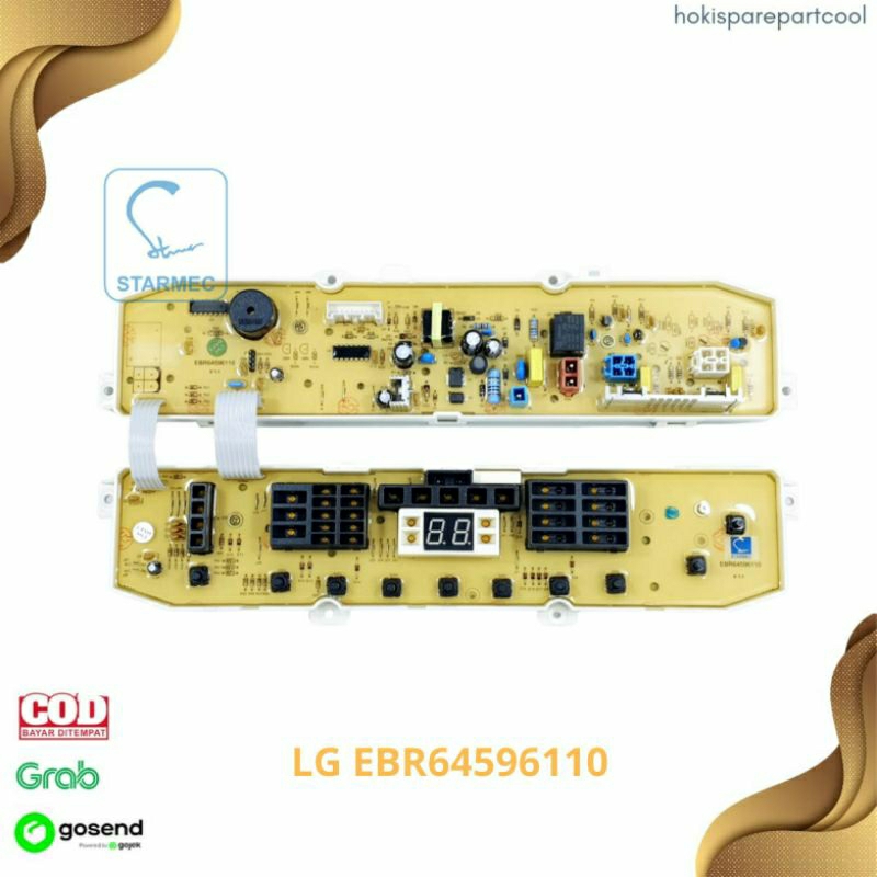 MODUL PCB MESIN CUCI LG WF-S8005CM TS91VS TS86VS TS75VM TS81VM TS851C