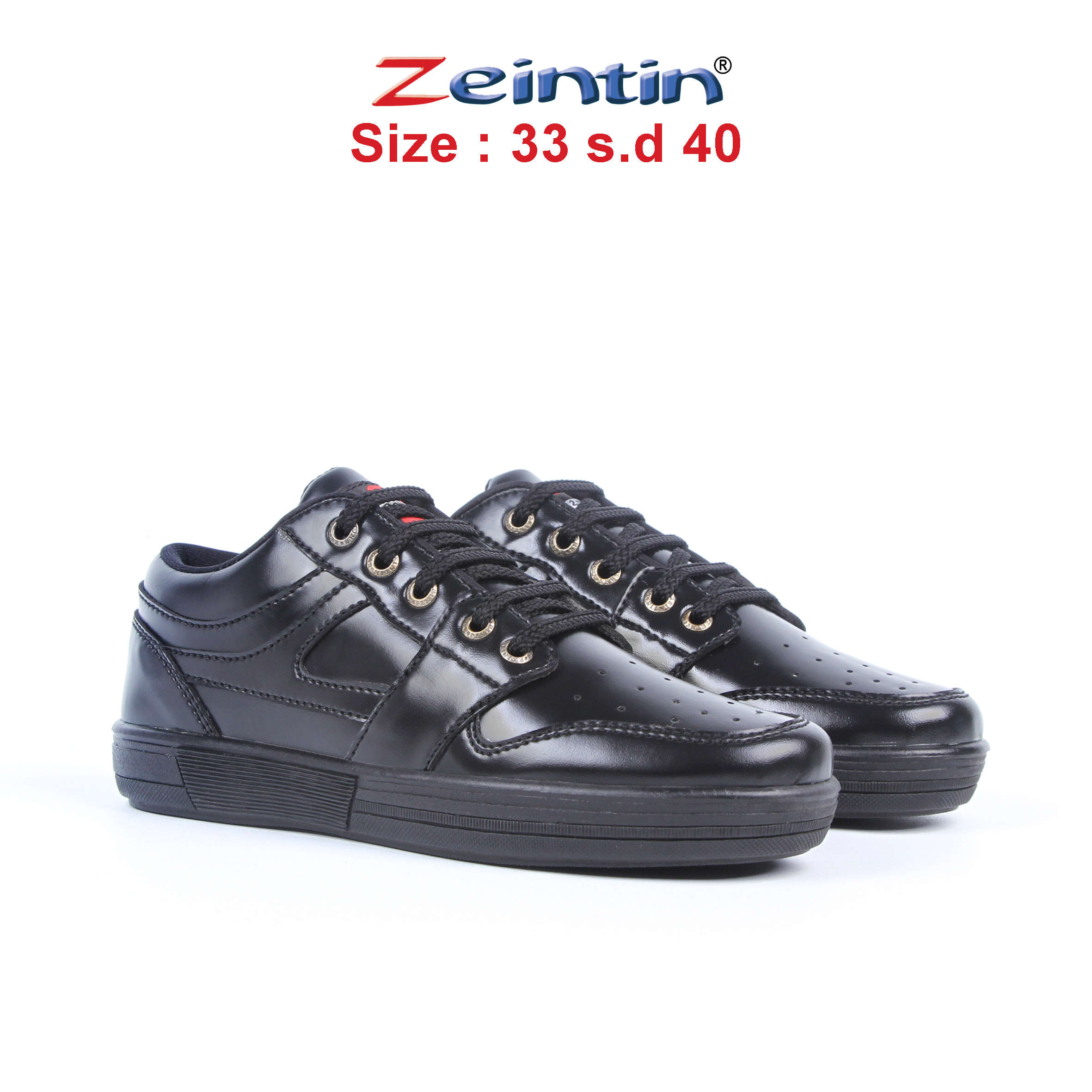 Zeintin - Sepatu Anak ZEINTIN Sepatu Anak Sekolah Hitam Sepatu Anak BJ