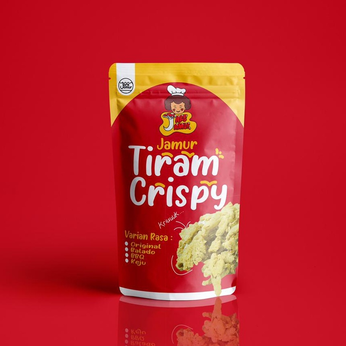 

Snack Jare Jamur Tiram Krispi Renyah / Cemilan Kekinian Murah 80 gr