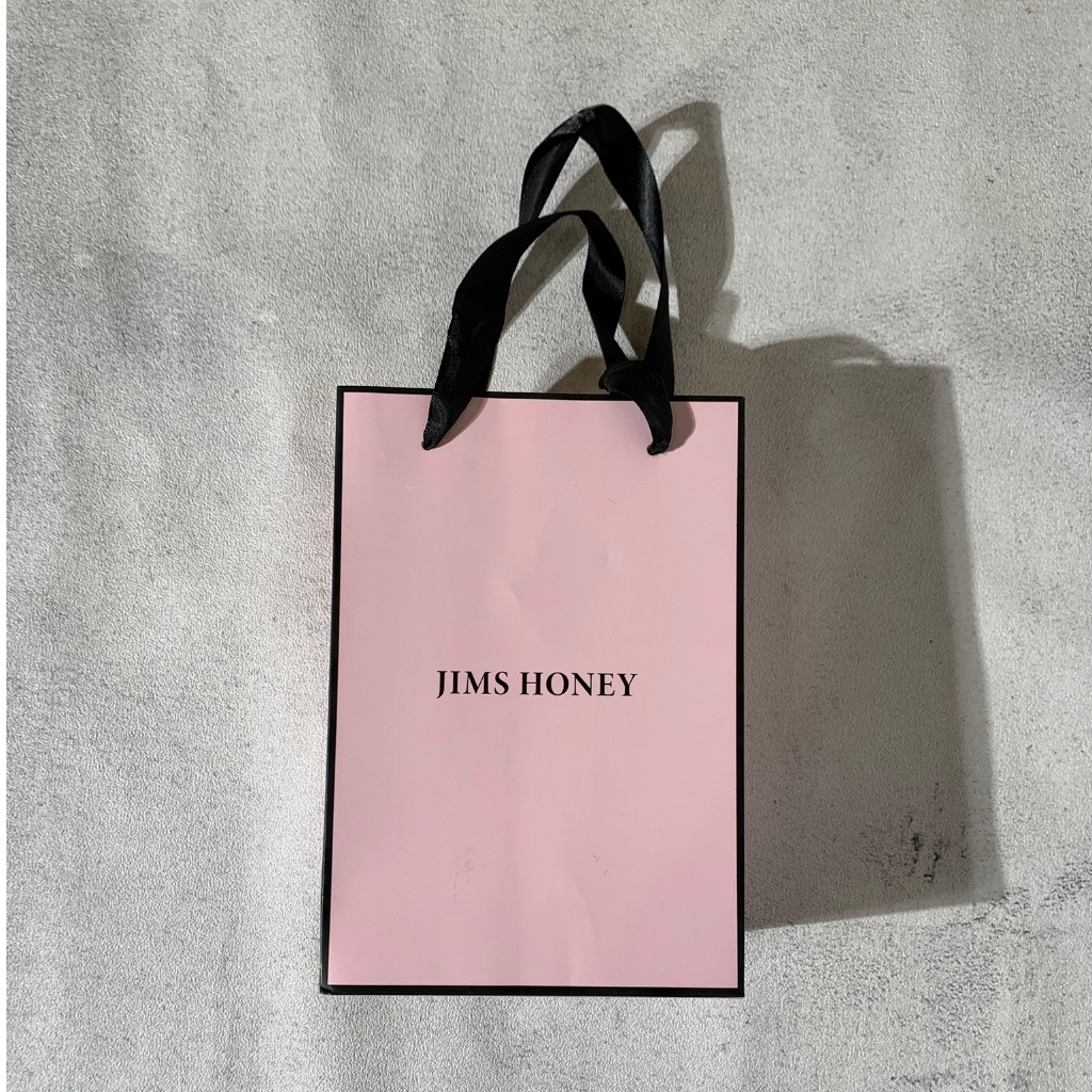 JIMS HONEY PAPER BAG PINK TAS KADO ELEGAN MURAH IMPORT JH