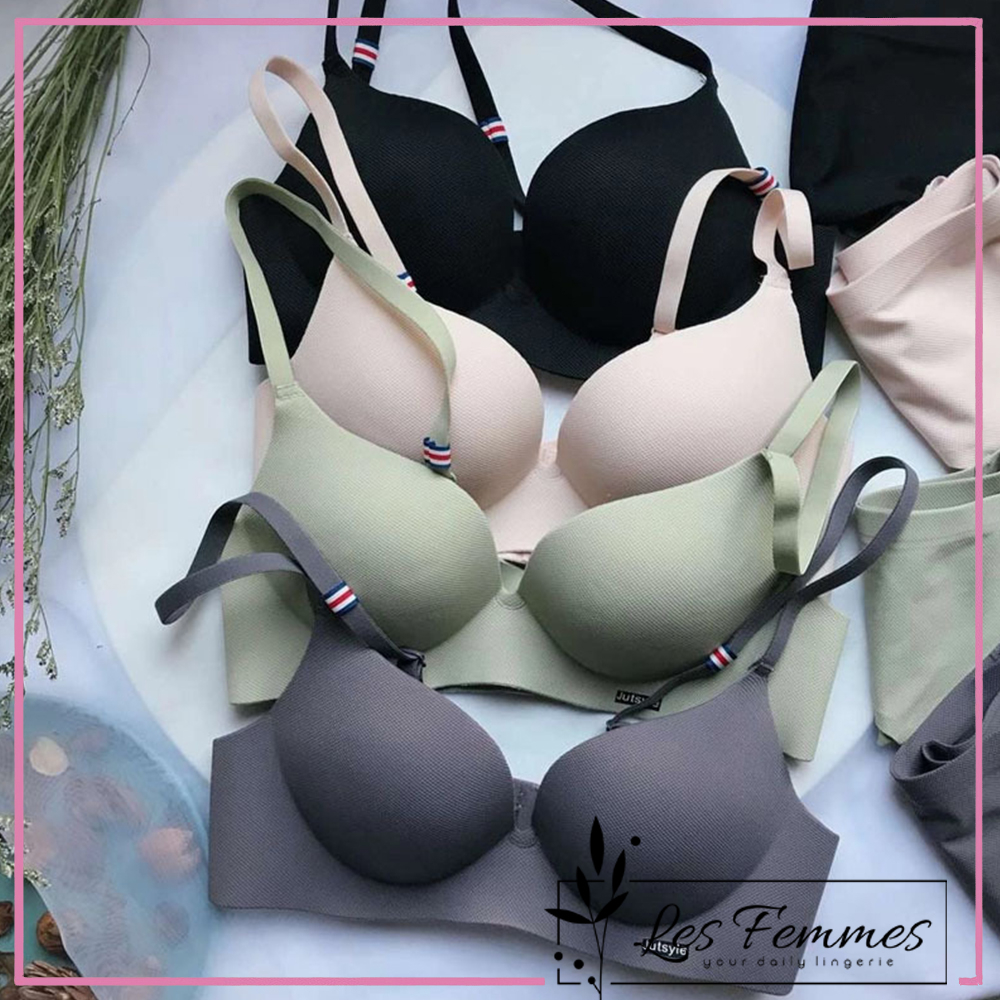 Bra Sexy Wanita Model Push-Up Bra Isi Busa dengan Tali Strap Import