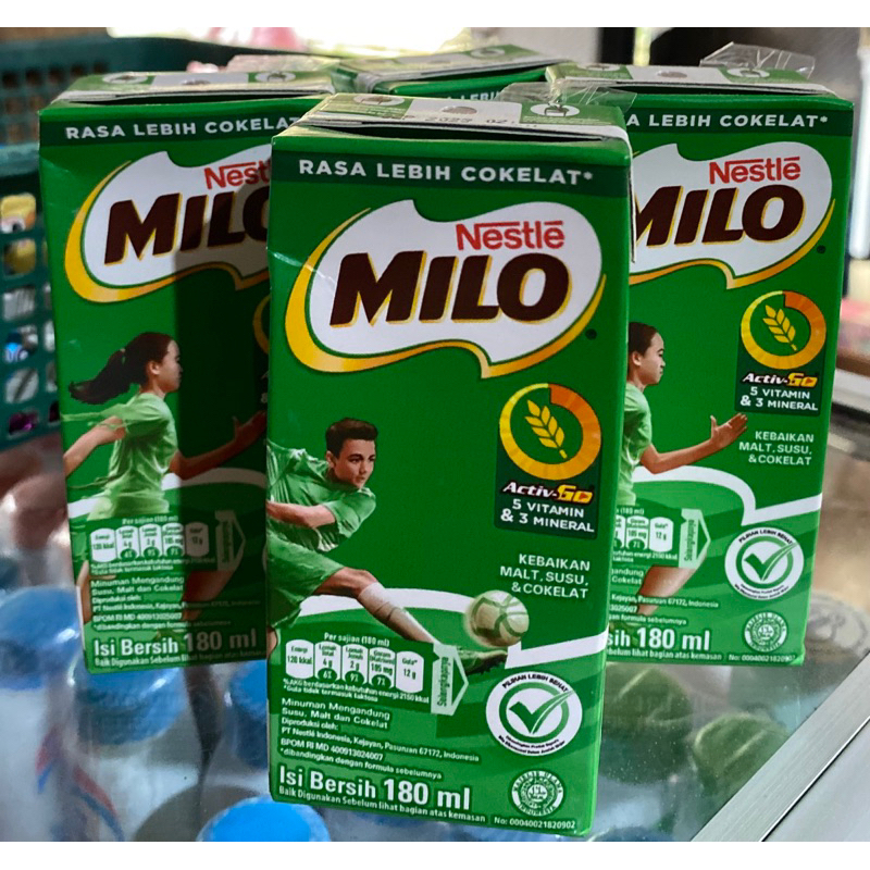 

susu milo kotak