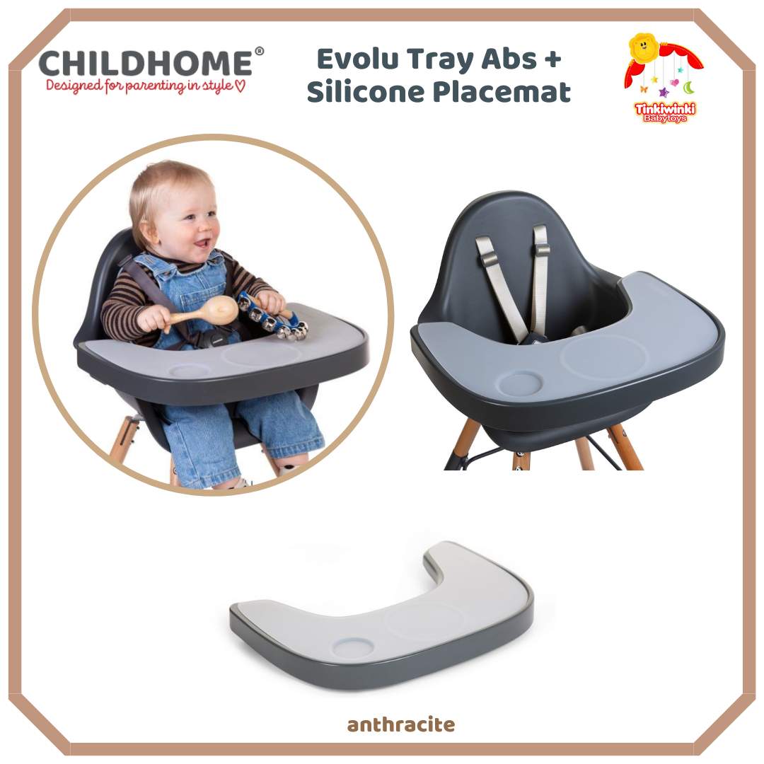 CHILDHOME Evolu Tray Abs + Silicone Placemat