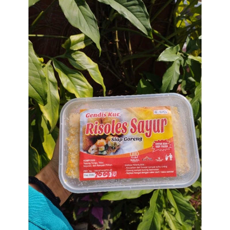 

Gendis Kue Risoles Sayur 10 pcs