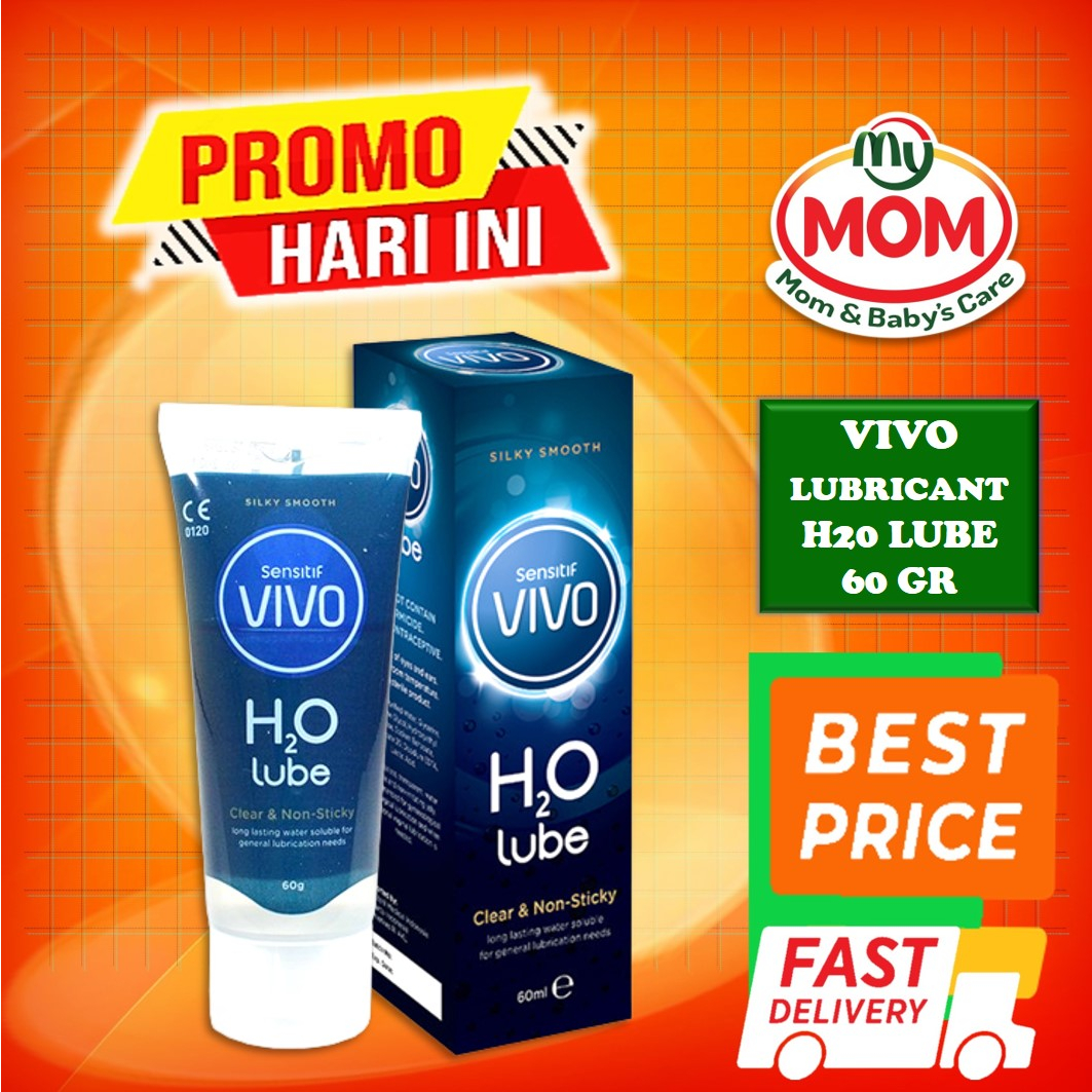 [BPOM] VIVO H2O Lube Isi 60 ml / Vivo Lubricant / Gel Pelumas / MY MOM