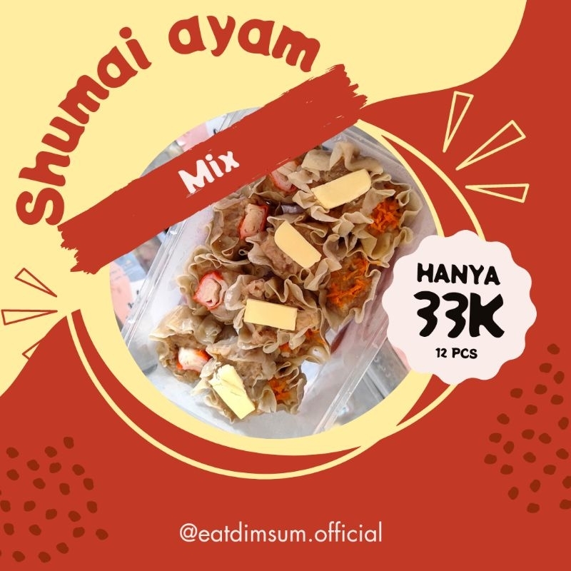 

dimsum shumai ayam mix