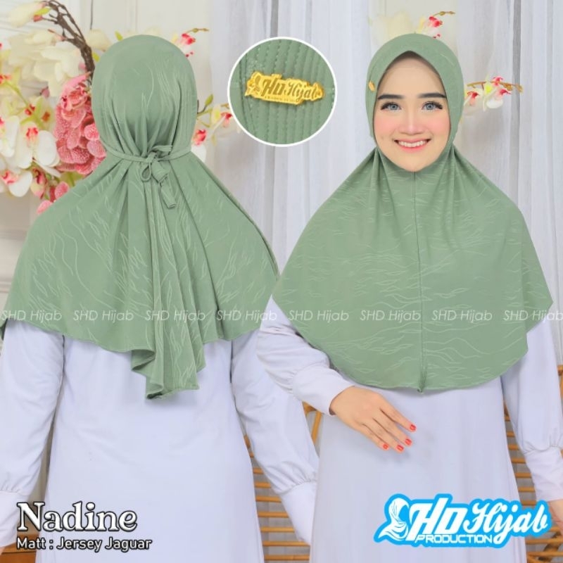 Jilbab Bergo Simple Instan Nadine 111 Ori SHD