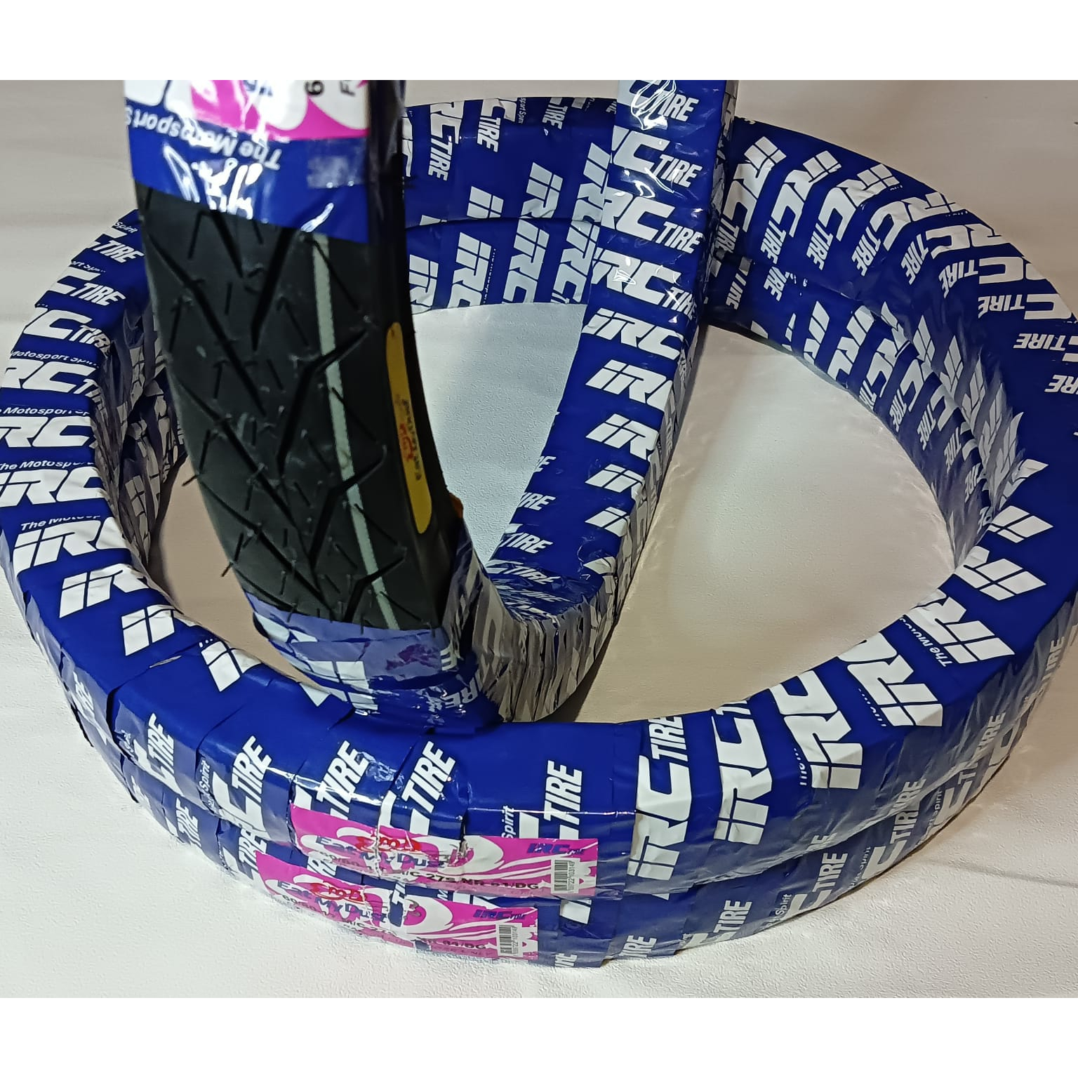 BAN DRAG IRC EAT MY DUST EMD 60/80 RING 17 ORIGINAL MALAYSIA BUKAN SWALLOW DURO