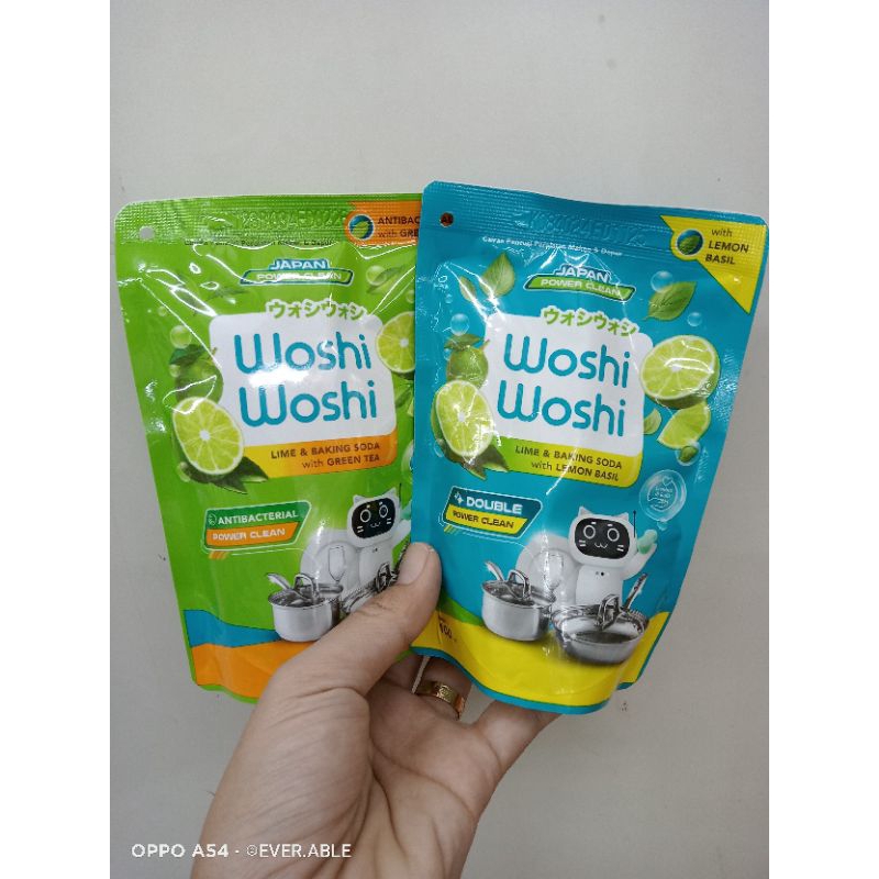 WOSHI WOSHI JAPAN POWER CLEAN// CAIRAN PENCUCI PERALATAN MAKAN &amp; DAPUR