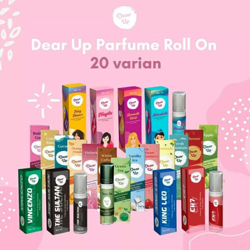 BPOM PARFUM DEAR UP / PARFUM ROLL ON NON ALKOHOL 6ML