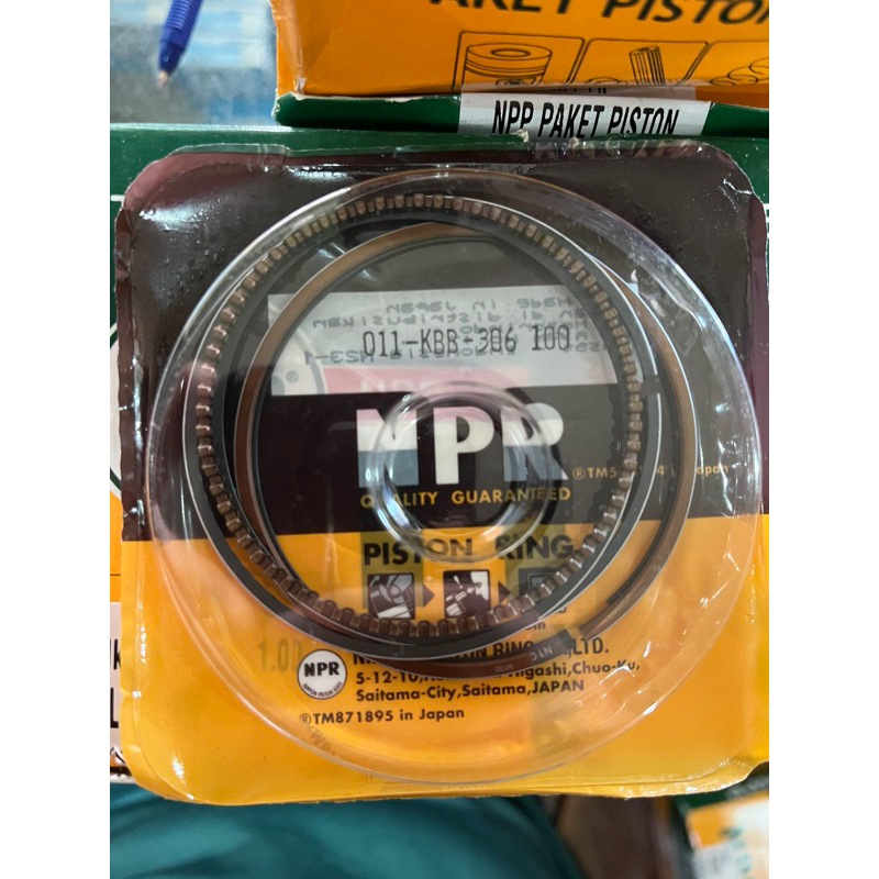 RING PISTON ( RING SEHER ) GL PRO NEOTECH / MEGA PRO / TIGER REVO / TIGER LAMA