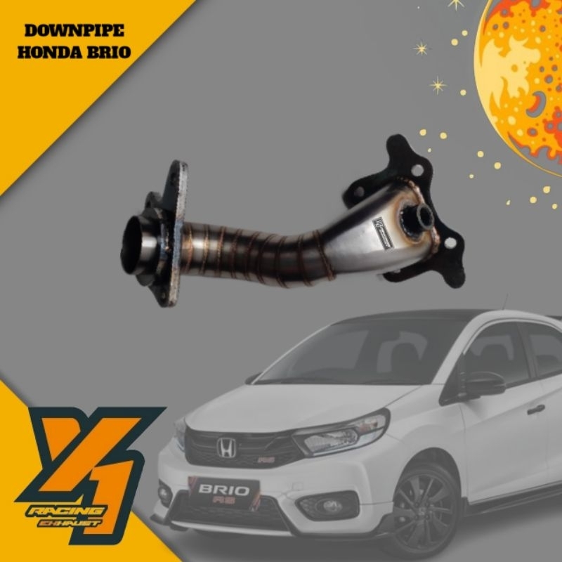 Downpipe HONDA BRIO original produk Y1 RACING EXHAUST