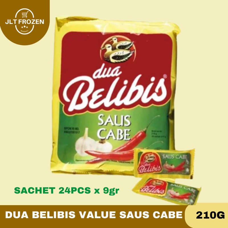 

Dua Belibis Value Saus Cabe / Sambal Sachet 24 x 9gr