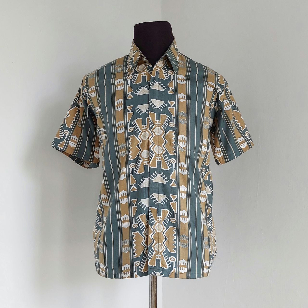 Baju Batik Wanita Modern Atasan Blouse Batik Kerja Kantor Wanita Seragam Batik M L XL XXL