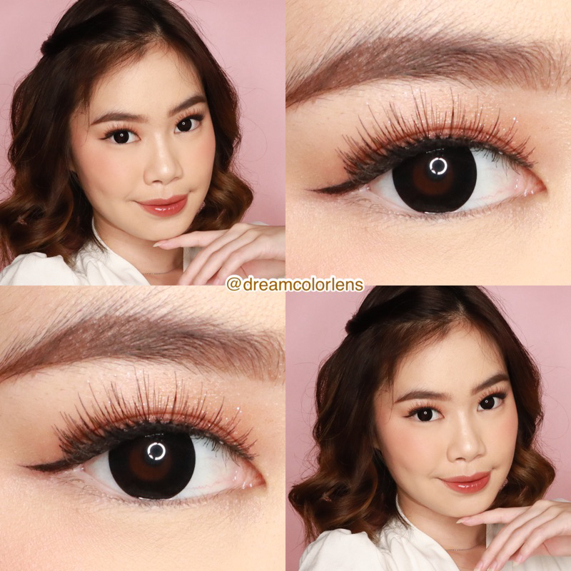 Softlens Kitty Kawaii Mini Margarita Black / Hitam Normal Minus Beda Minus