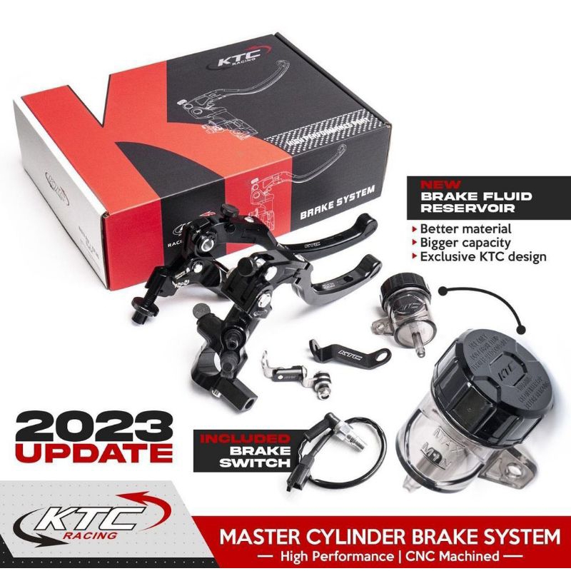 Master rem KTC + Kopling set plus switch Rem Vario Beat mio Jupiter MX satria Fu R15 ninja