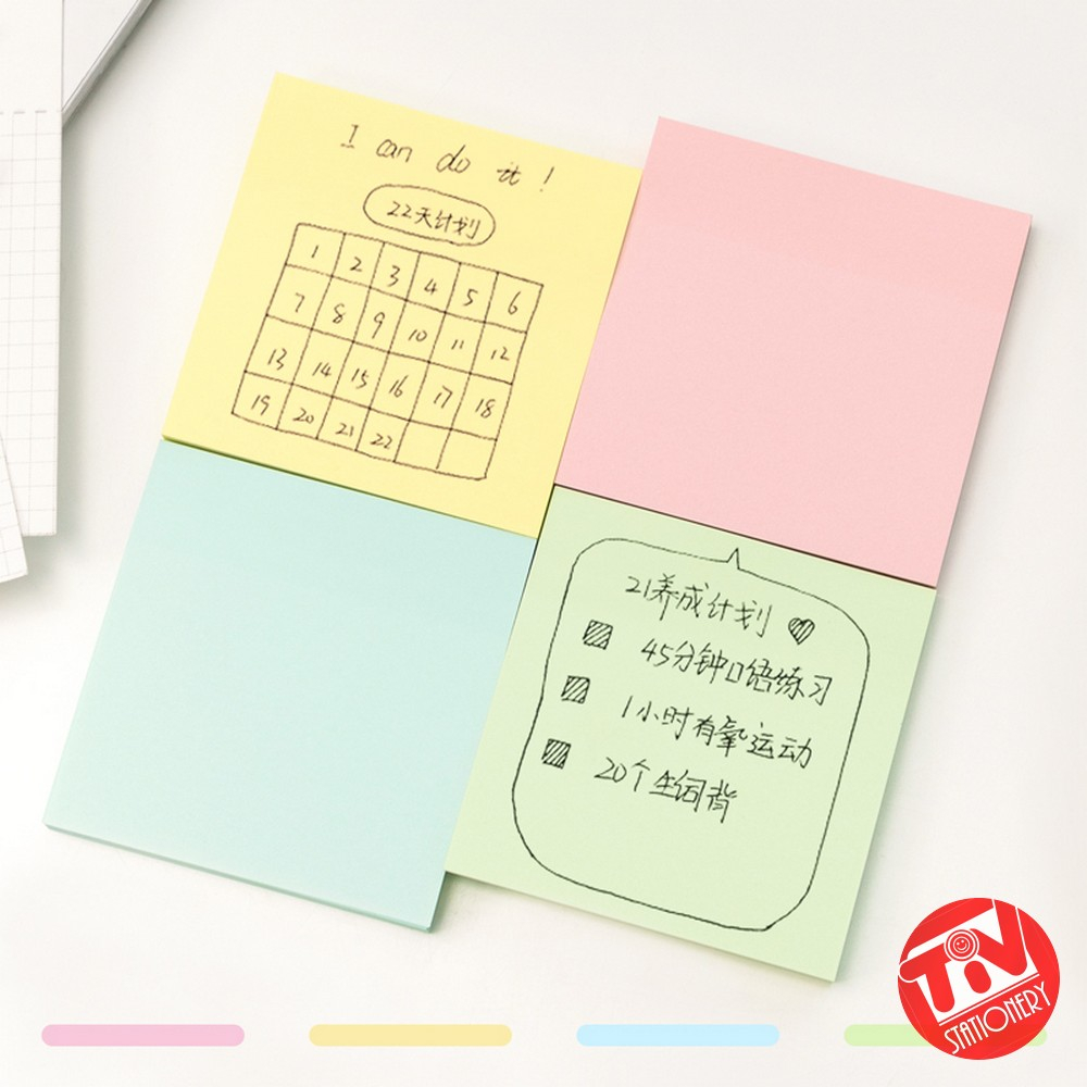 

Memo Tempel / Sticky Notes Deli Warna 76x76 mm | 100 sheets