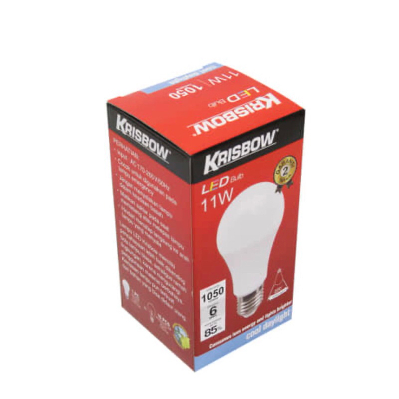 KRISBOW BOHLAM LAMPU LED 3,5,7,9,11 WATT PUTIH/KUNING/BULB LED 3-11 WATT/KRISBOW BOHLAM LAMPU MURAH