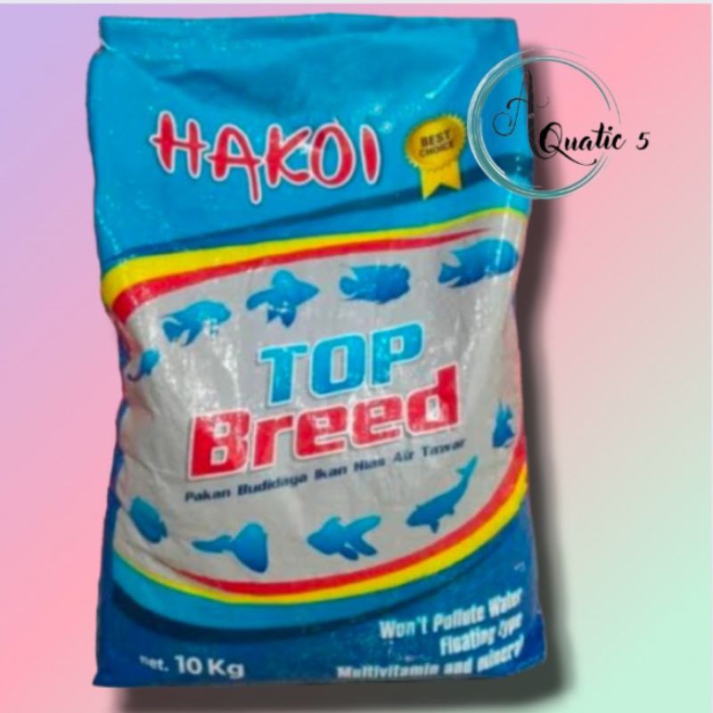 Makanan Ikan Koi HAKOI TOP BREED 10KG