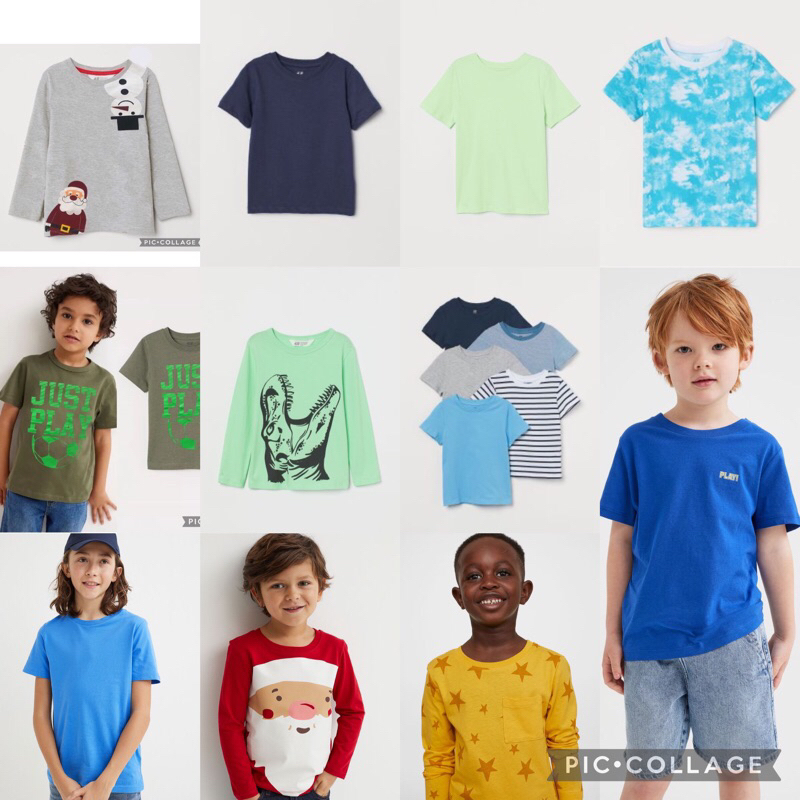 HM Boys T-shirt / HM boys tee / HM tee / HM T-shirt / T-shirt hm / kaos anak HM / kaos HM / HM kaos 