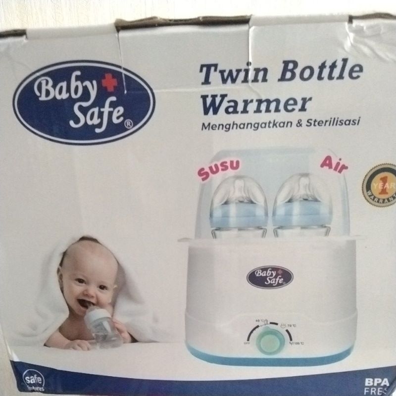 baby safe twin bottle warmer