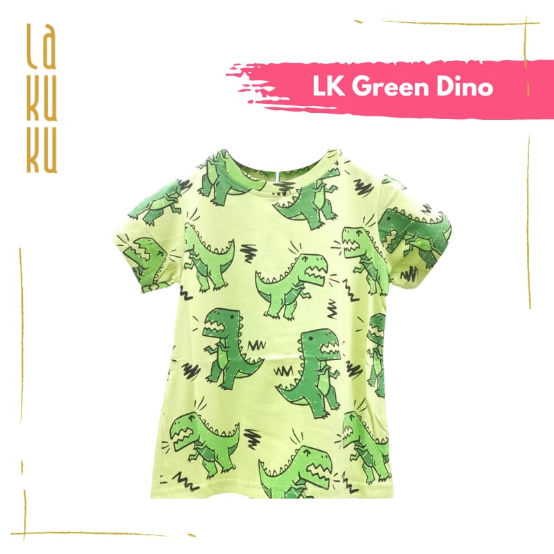 Lakuku - LK cozy is good Printed Tee Top Boy Atasan Baju Kaos Anak Laki 1-7 tahun cotton combed V.2