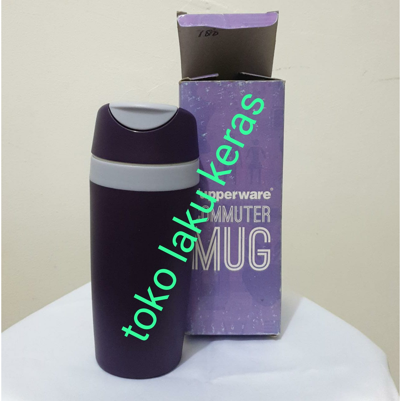 Tupperware commuter mug - termos wadah menyimpan air panas dan dingin tahan lama