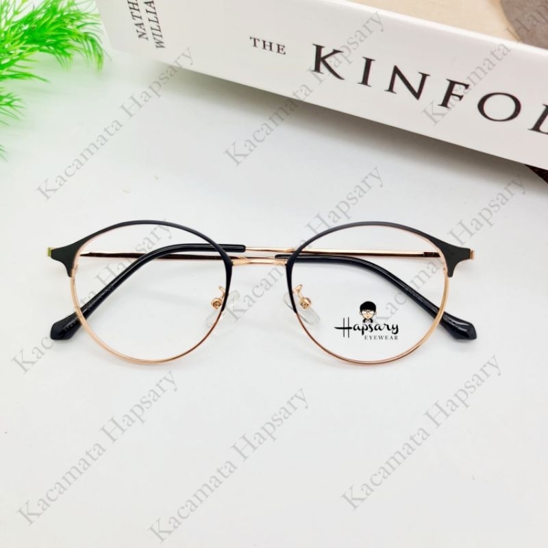 Frame Kacamata Minus Antiradiasi Terbaru F1729 Blueray | Anti UV Photocromic &amp; Bluecromic