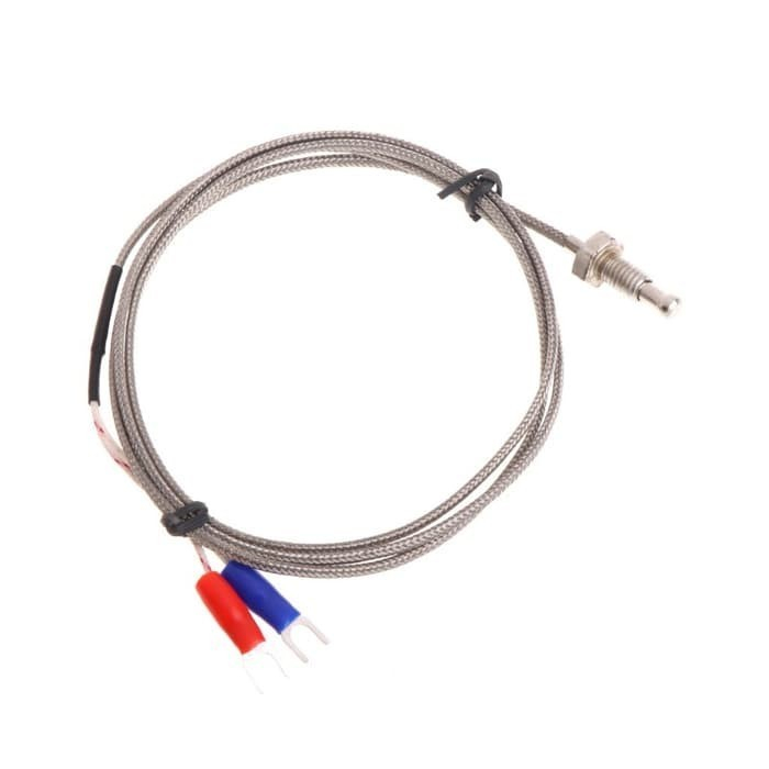 Probe K Type Thermocouple M6 2 meter Temperature Sensor 2m 0-400C