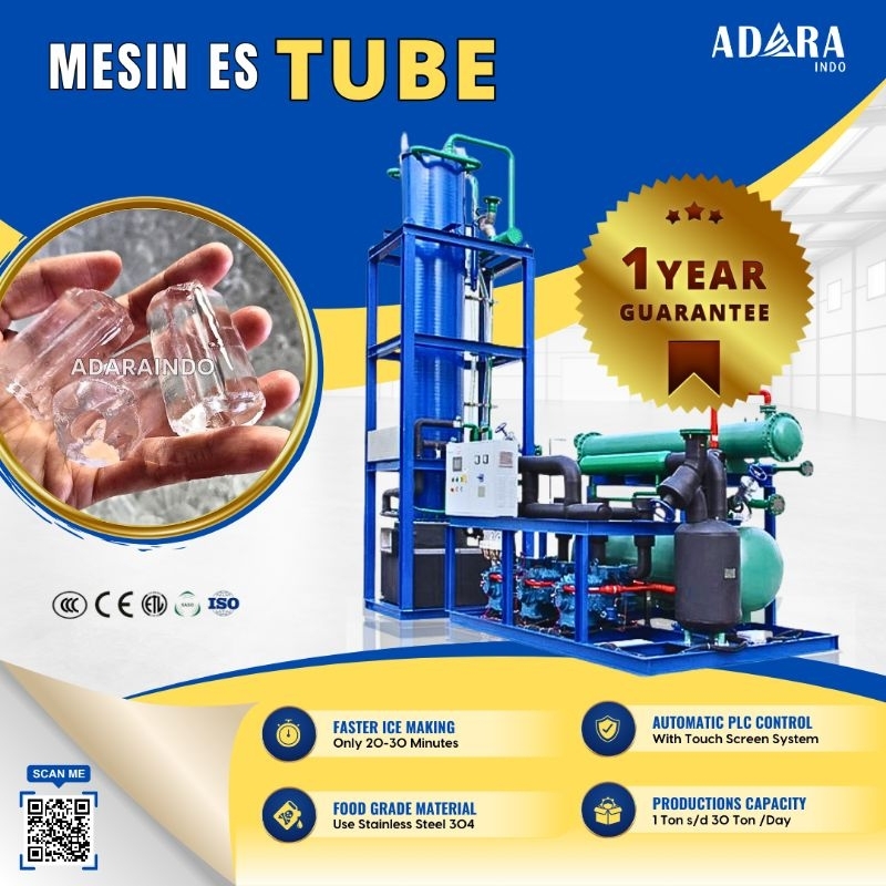 mesin es kristal 20.000kg