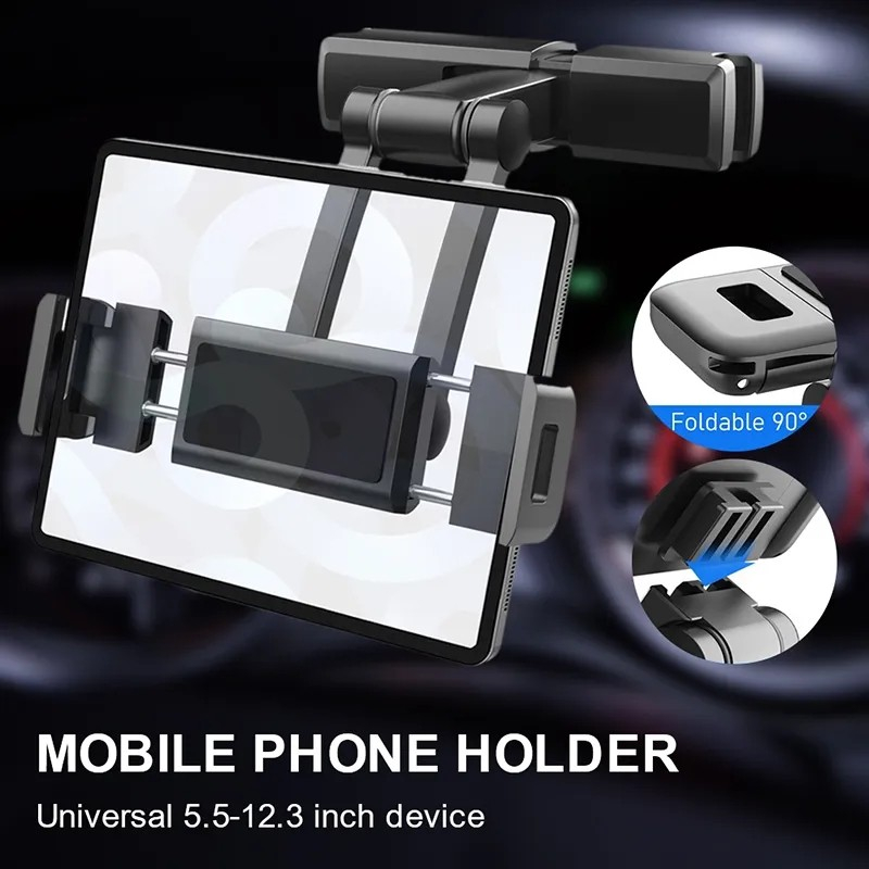CAR HEADREST HOLDER IPAD TABLET HP STAND HOLDER JOK MOBIL UNIVERSAL