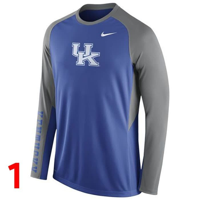 KAOS PRIA NIKE COLLEGIATE SERIES DRI-FIT LENGAN PANJANG BIG SIZE