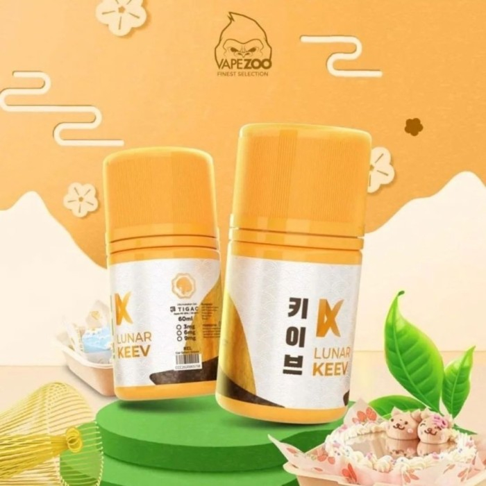 LIQUID LUNAR KEEV 60ML KOREAN BENTO CAKE