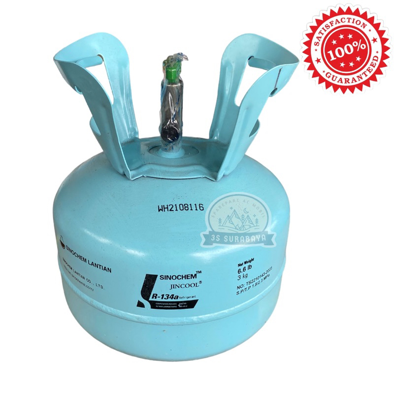 Freon Tabung Sinochem Jincool 3 Kg R134 A