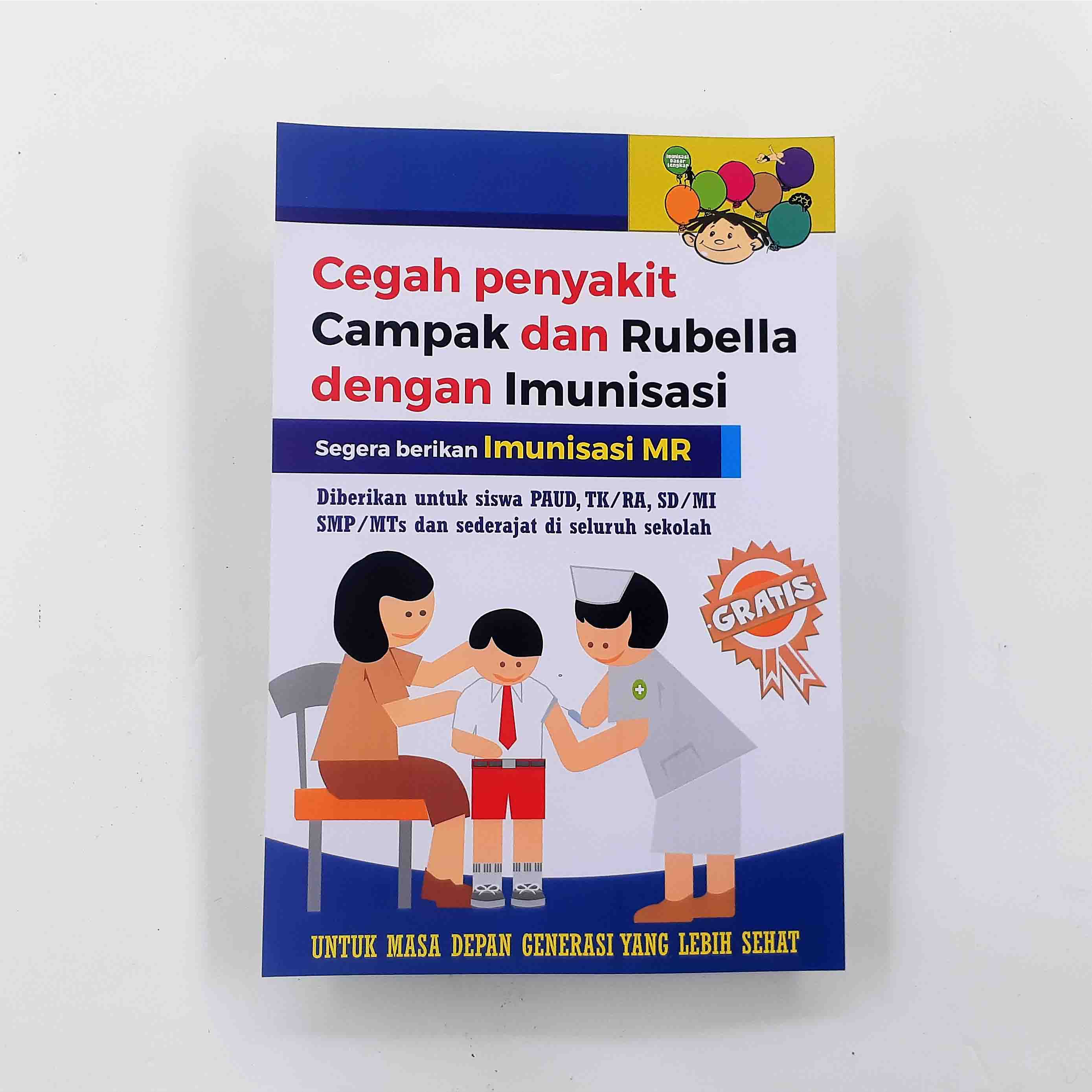 Poster Imunisasi | Poster Cegah Campak dan Rubela Dengan Imunisasi | Berikan Imunisasi MR