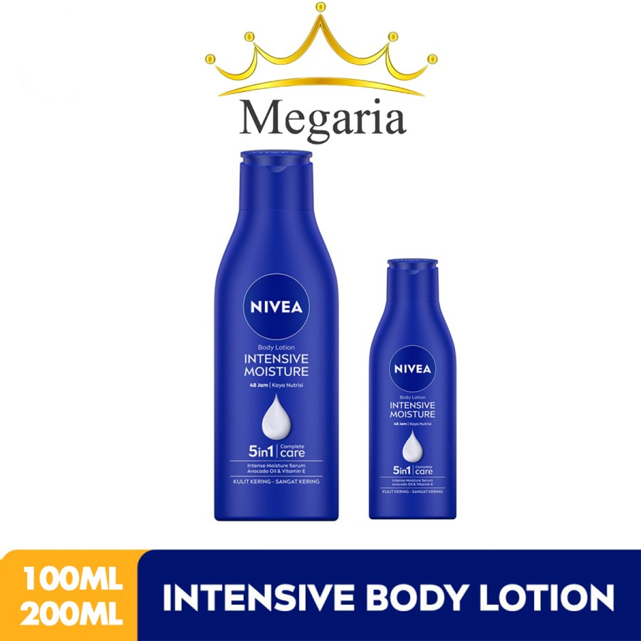 NIVEA Body Intensive Lotion - Perawatan Tubuh Untuk Kulit Kering