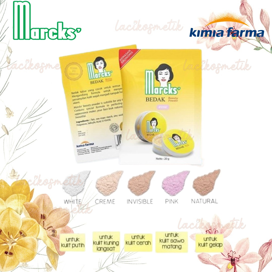 ✨LACIKOSME✨SACHET BEDAK MARCKS TABUR - POWDER REFILL MARCKS ORIGINAL BPOM