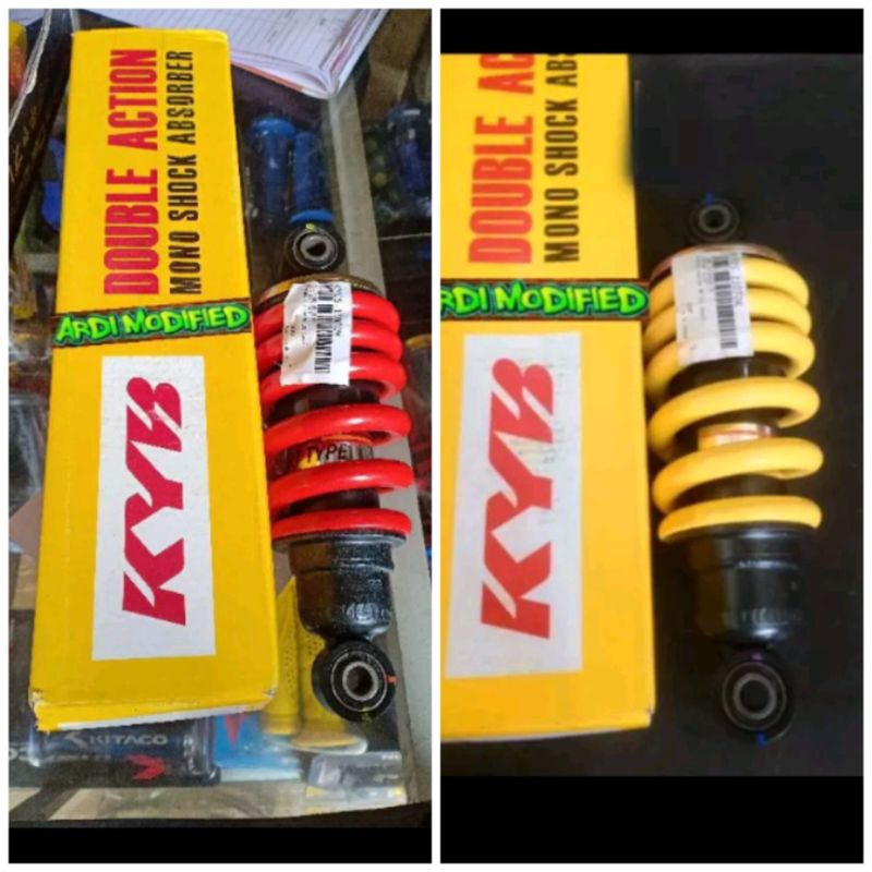 shockbreaker shock belakang jupiter mx lama jupiter mx old jupiter mx new merk kayaba kyb