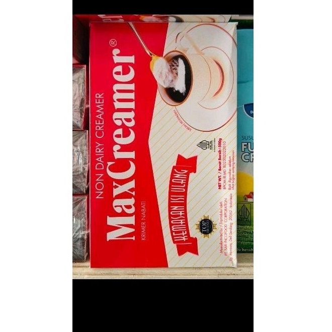 

Max Creamer 500 gr krimer nabati
