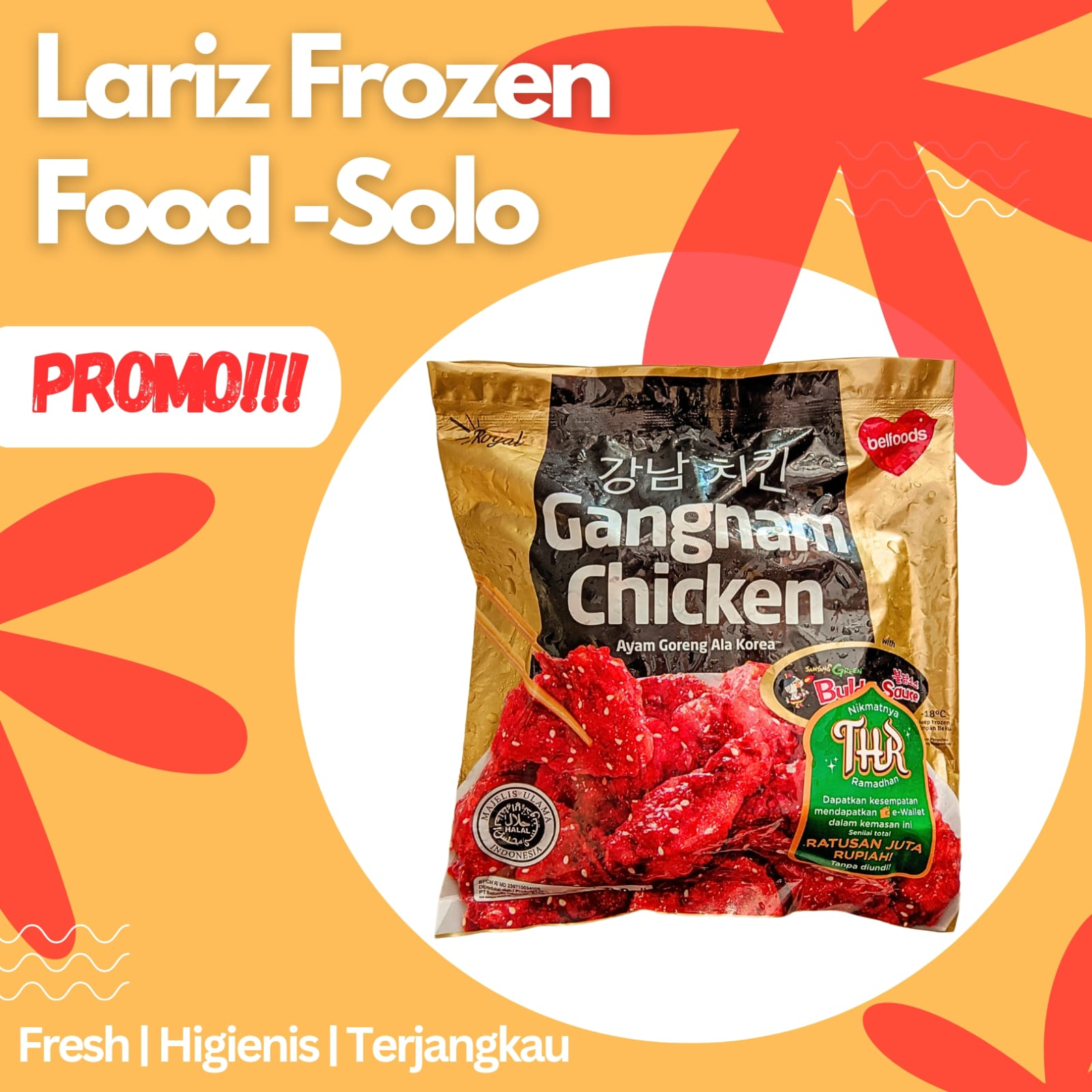 

Belfoods Gangnam Chicken 200 Gram