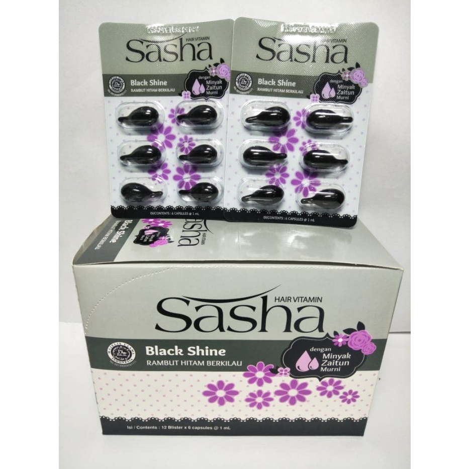 SASHA HAIR VITAMIN ISI 6 Blister