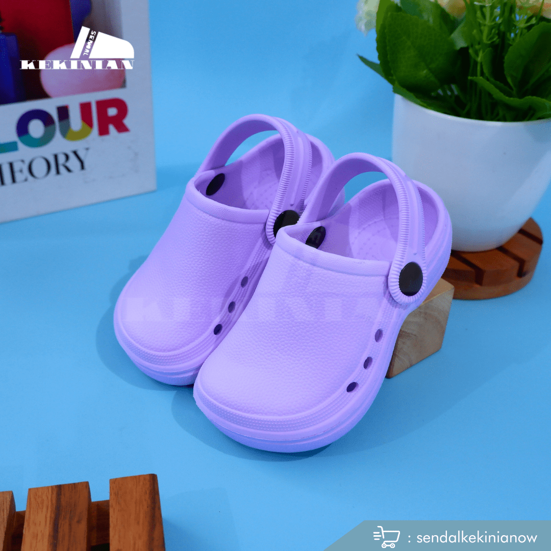 Sandal Kodok Polos Model Baim Anak Unisex / Sendal Kodok Polos Anak Kekinian PART 2