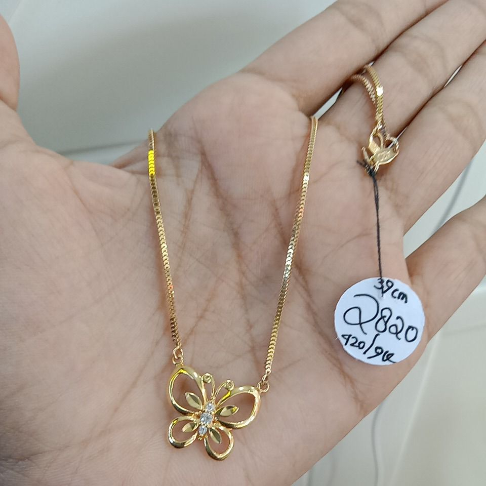 Kalung Emas Asli Model Milano Perhiasan Kadar 9K/420 Toko Emas Biduri Putra