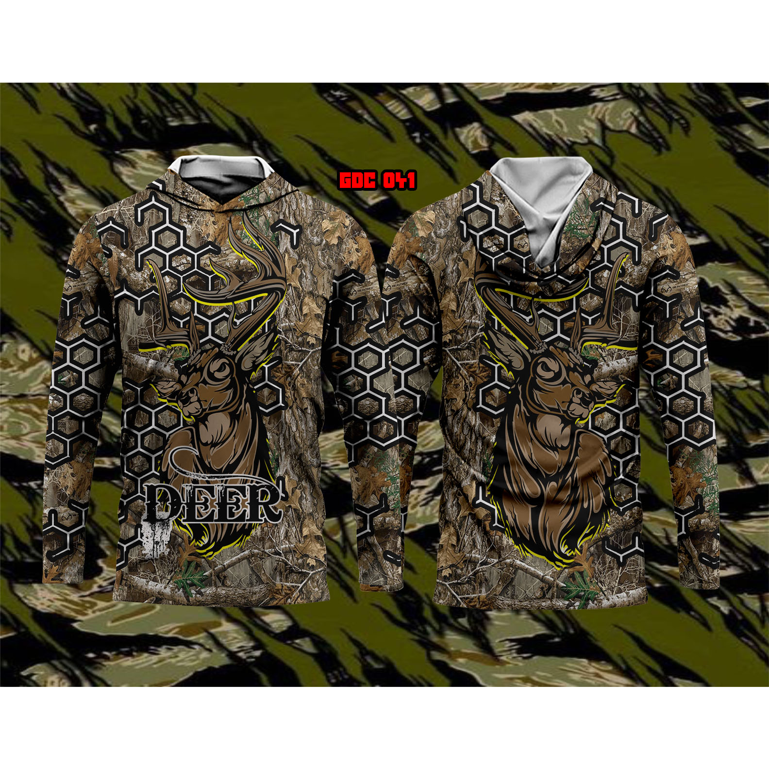 BAJU CAMO HUNTING DEER HUNTER / BAJU CAMO HUNTING