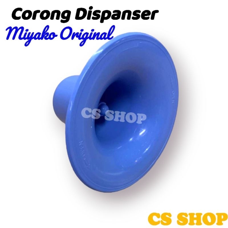 CORONG DISPANSER MIYAKO ORIGINAL/TUTUP DISPANSER MIYAKO/TATAKAN GALON DISPANSER