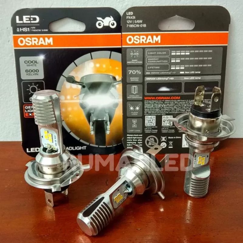 Bohlam OSRAM Lampu LED depan VIXION R15 Vixion New HS1