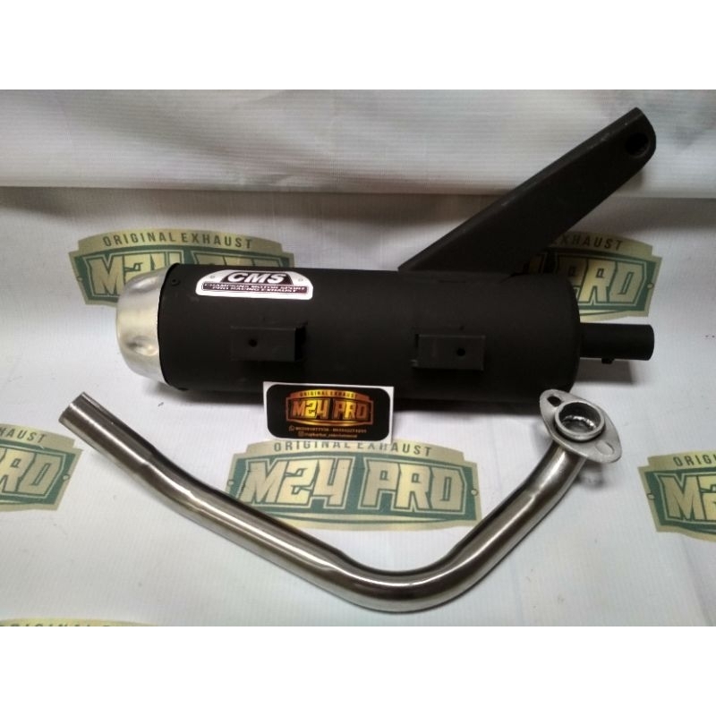 KNALPOT COPY CMS BEAT SCOOPY GENIO KARBU STREET FI ECO NEW PLUS END MUFFLER SUARA NGEBASS ADEM