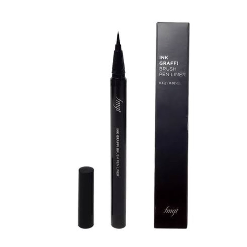 THE FACE SHOP FMGT Ink Graffi Brush Pen Liner # BLACK - 0.6g