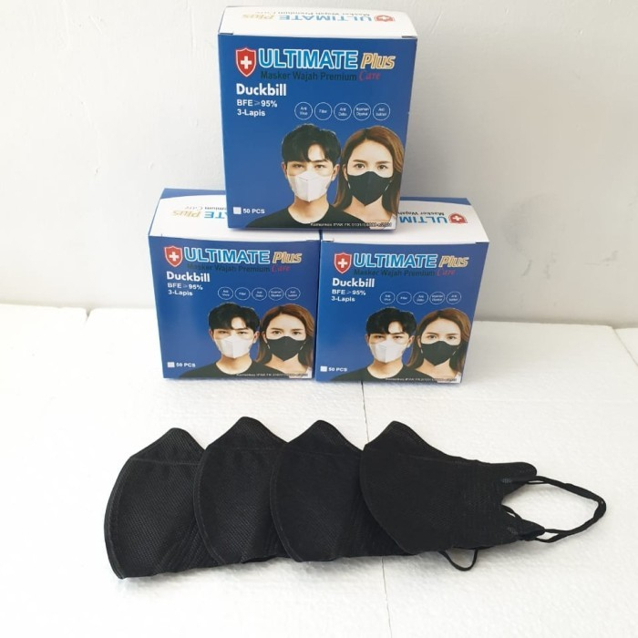 Grosir masker duckbill ultimate 50pcs (BOX)
