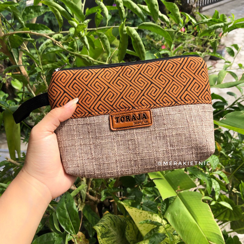Clutch Dompet Motif Toraja handbag tas tangan